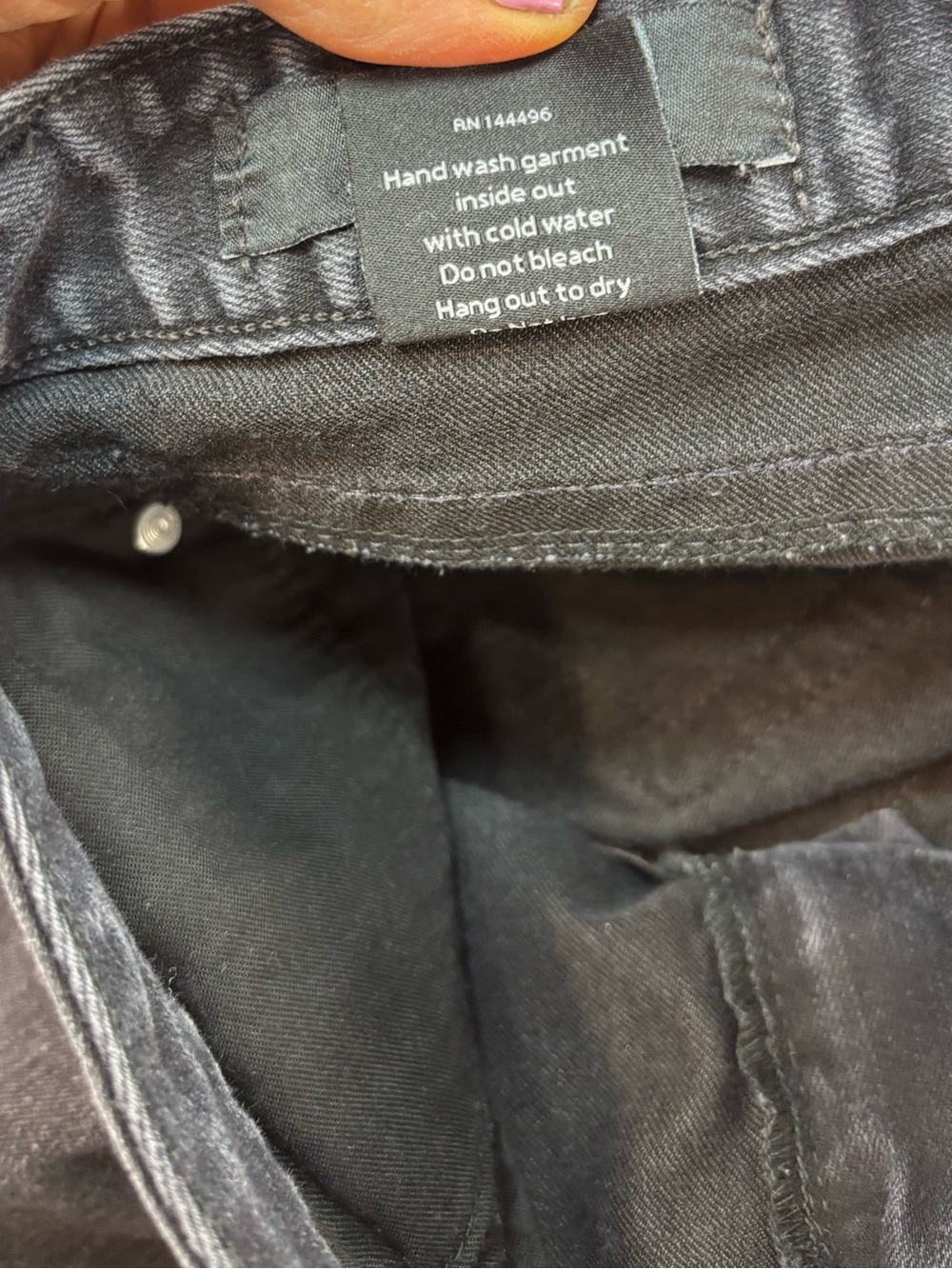 Kimes Ranch Betty Black Wash Bootcut Jeans Size 6 34” Inseam USA - Picture 7 of 8